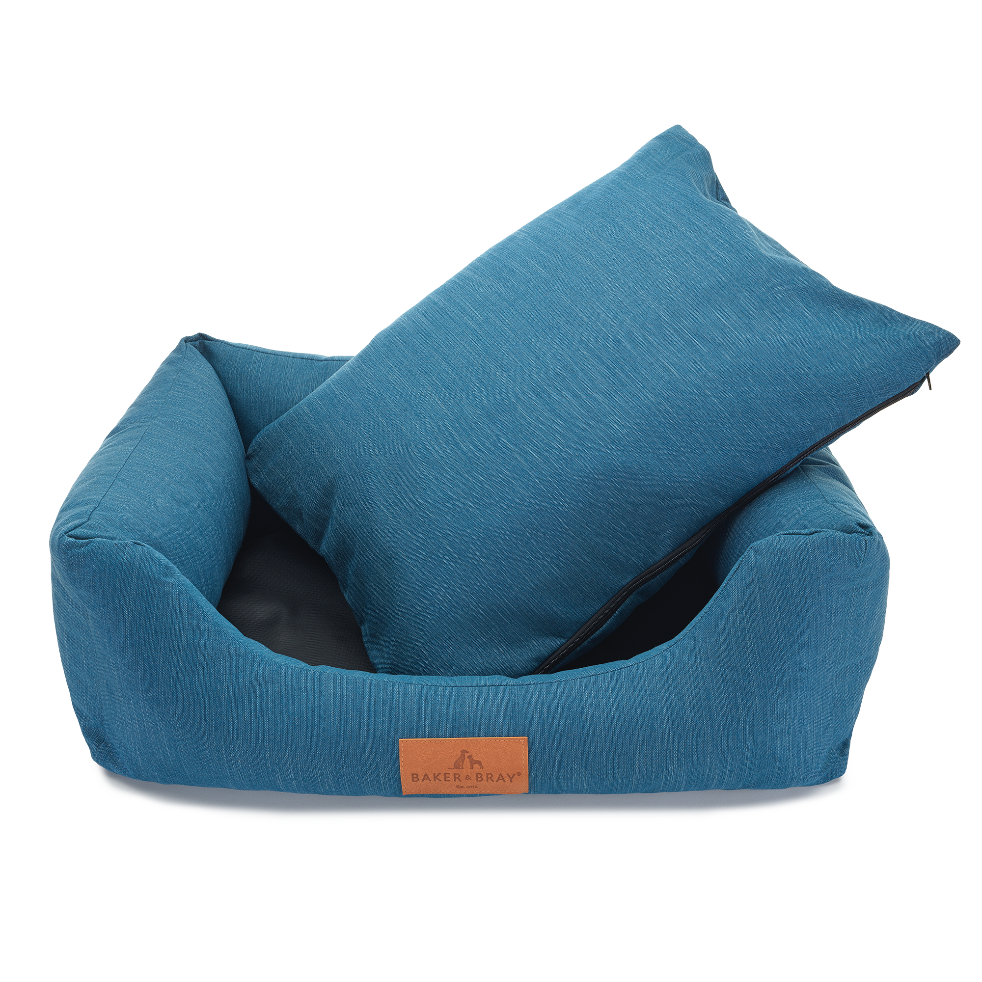 The Ultimate - Eco Friendly Orthopaedic Luxury Dog Bed, Teal Blue-Green
