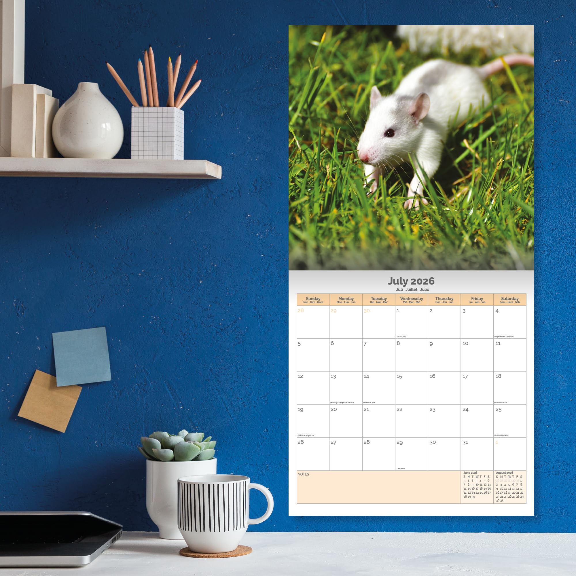 Rats Calendar 2026