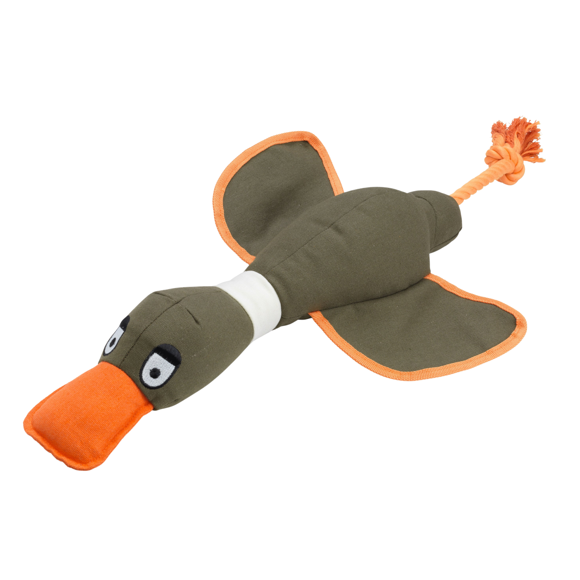 Canvas Duck Rope Dog Toy