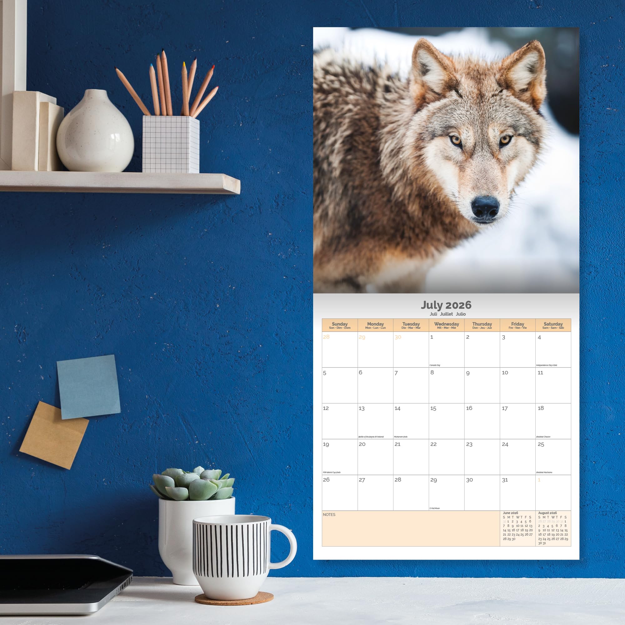 Wolves Calendar 2026