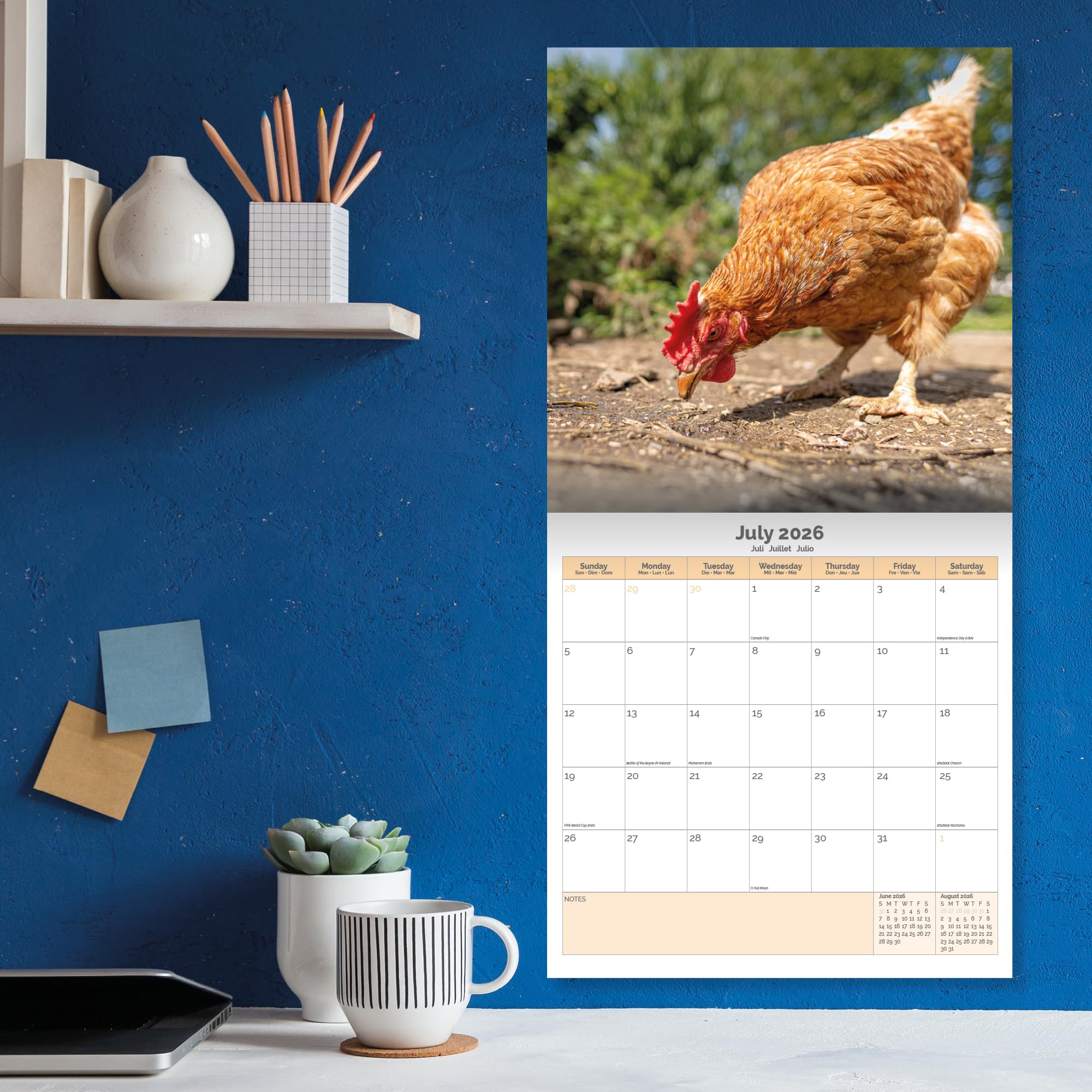 Chickens Calendar 2026