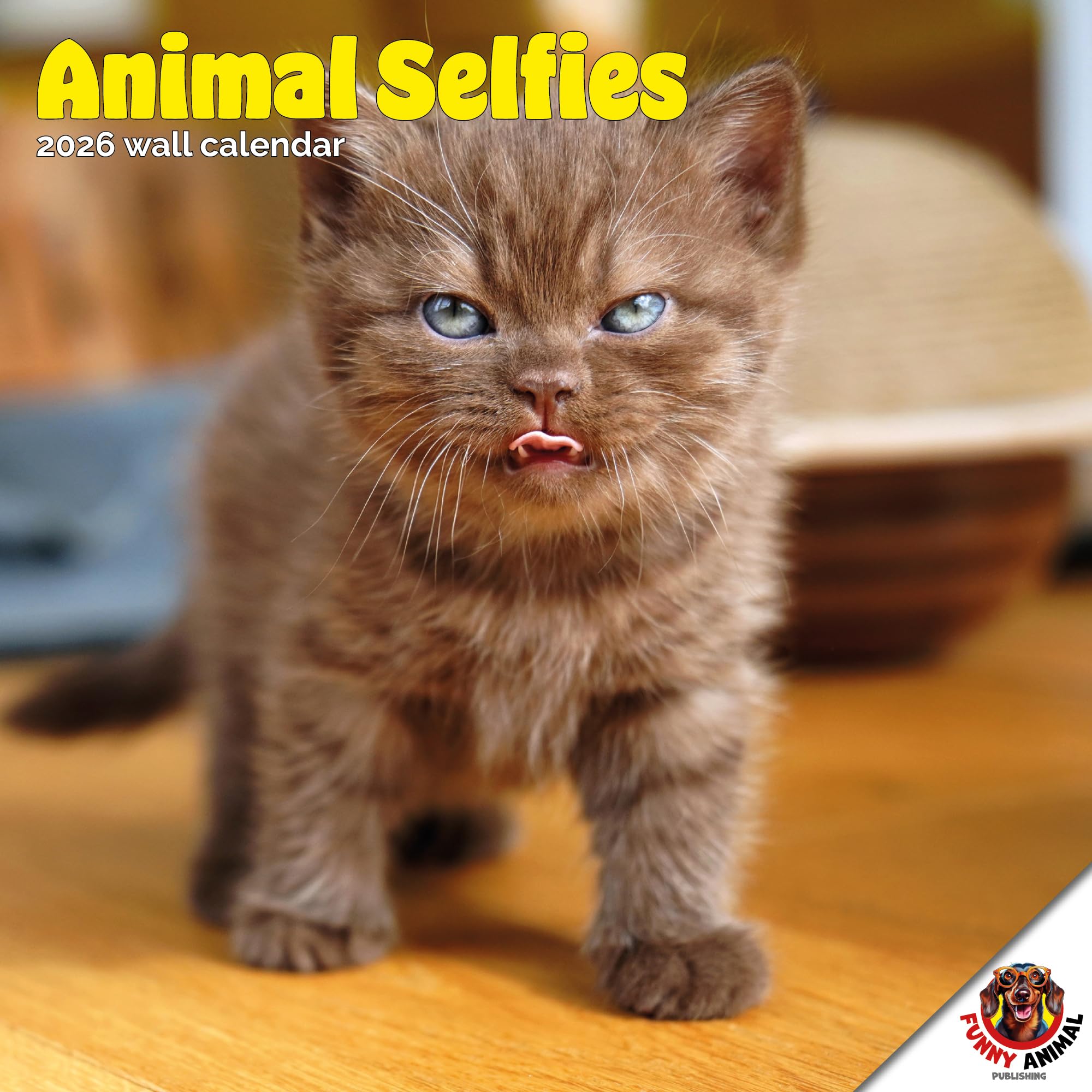 Animal Selfies Calendar 2026