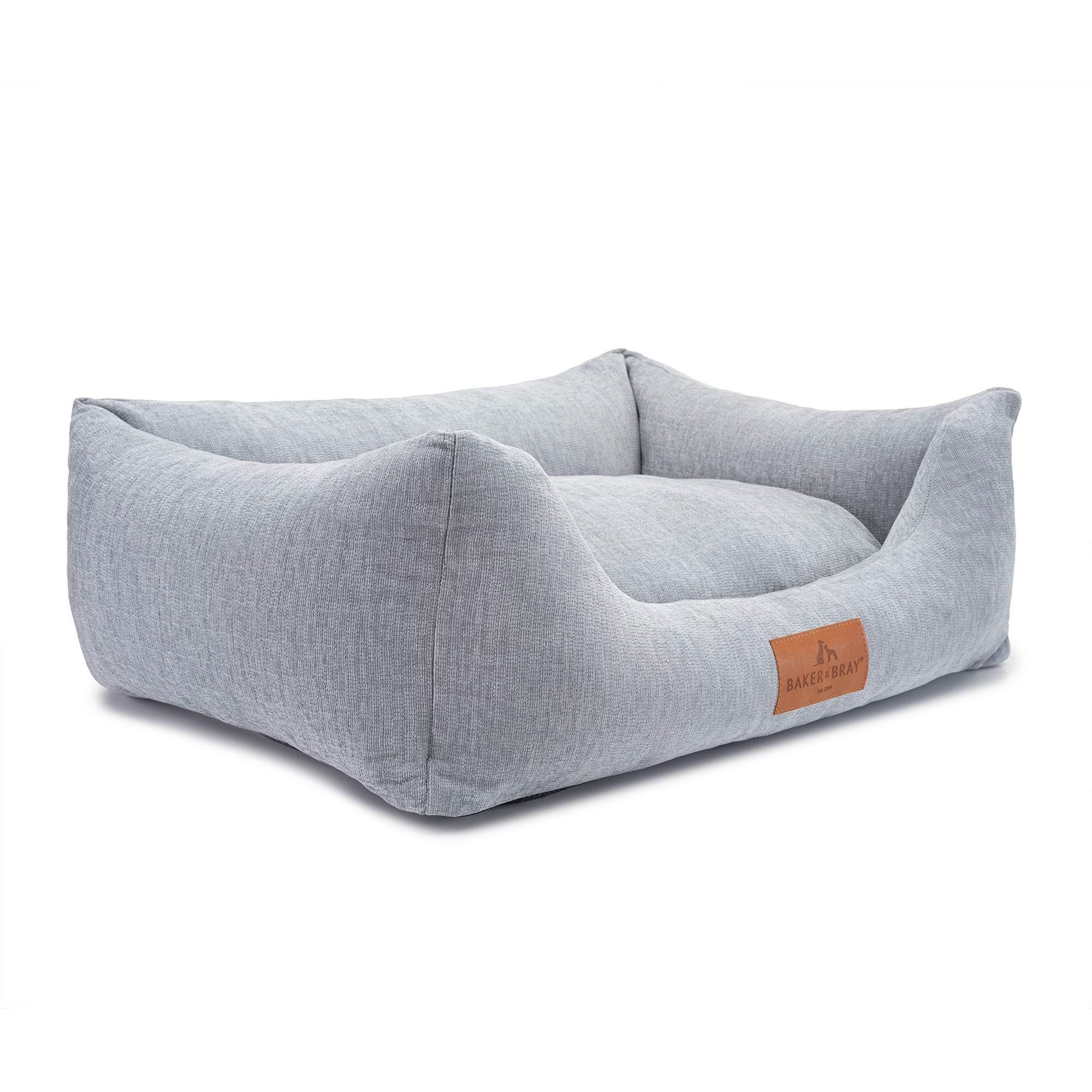 Eco Luxe Orthopaedic Luxury Dog Bed, Stone Grey