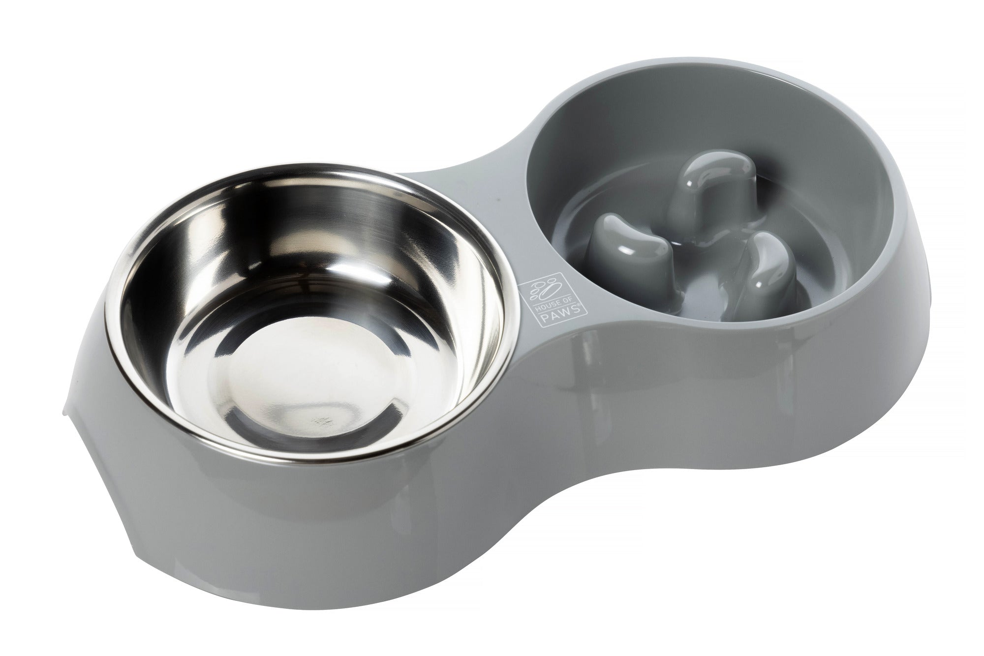 Go Slow Dog Bowl Duel Feeder