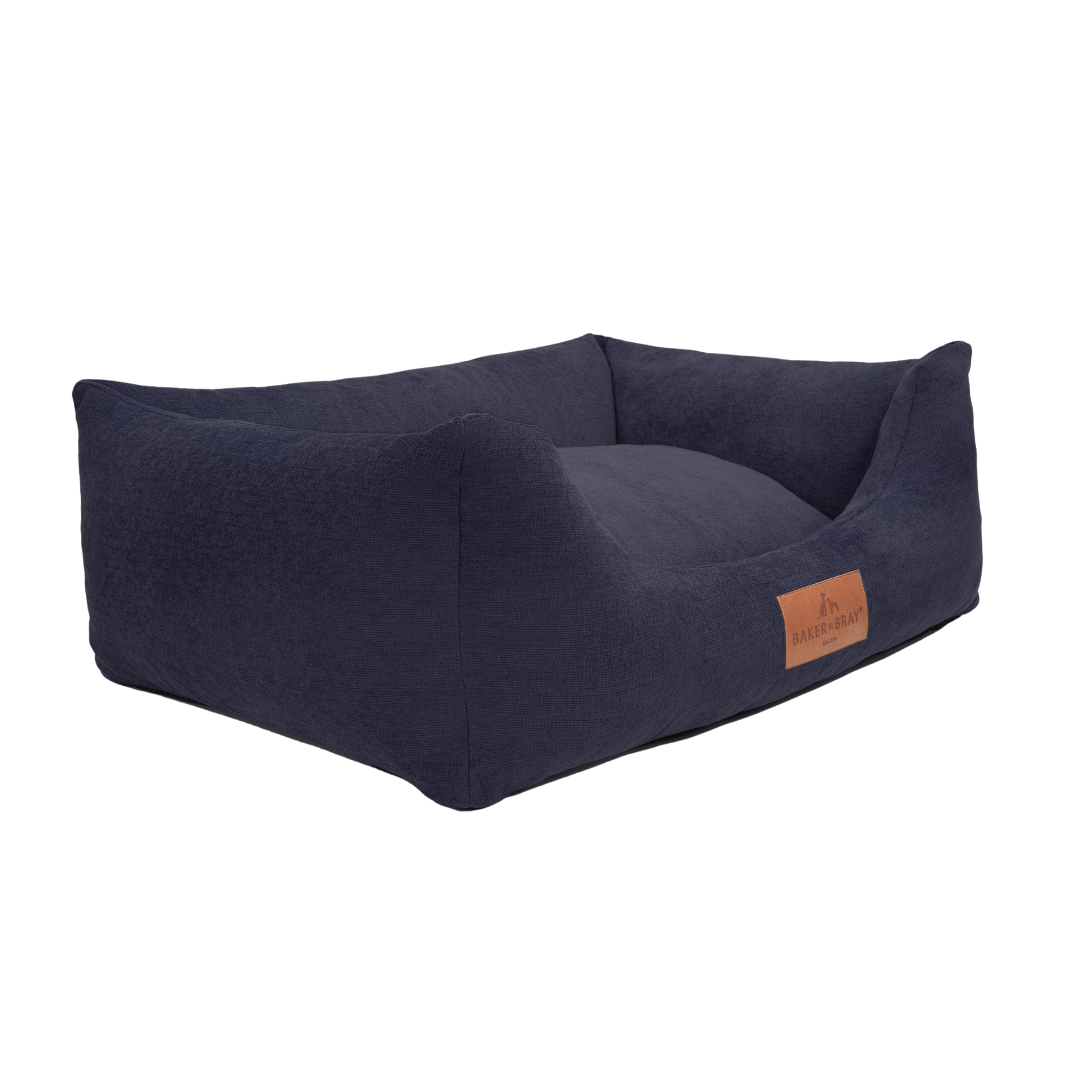 Eco Luxe Orthopaedic Luxury Dog Bed, Navy Blue