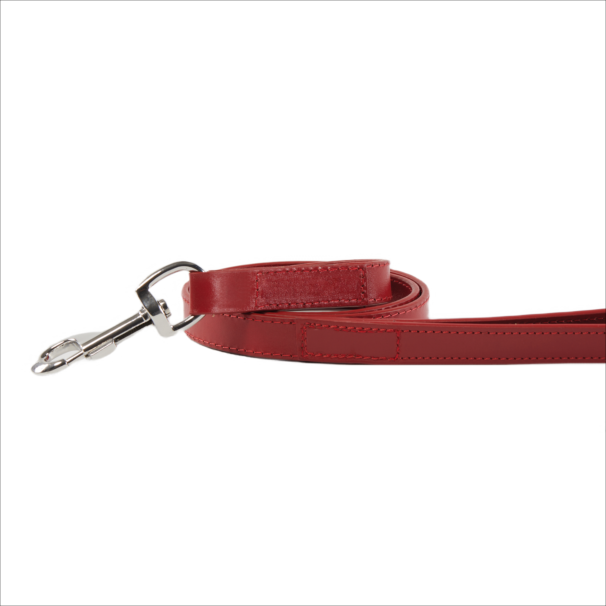 Eco Friendly Leather Dog Lead, Rose