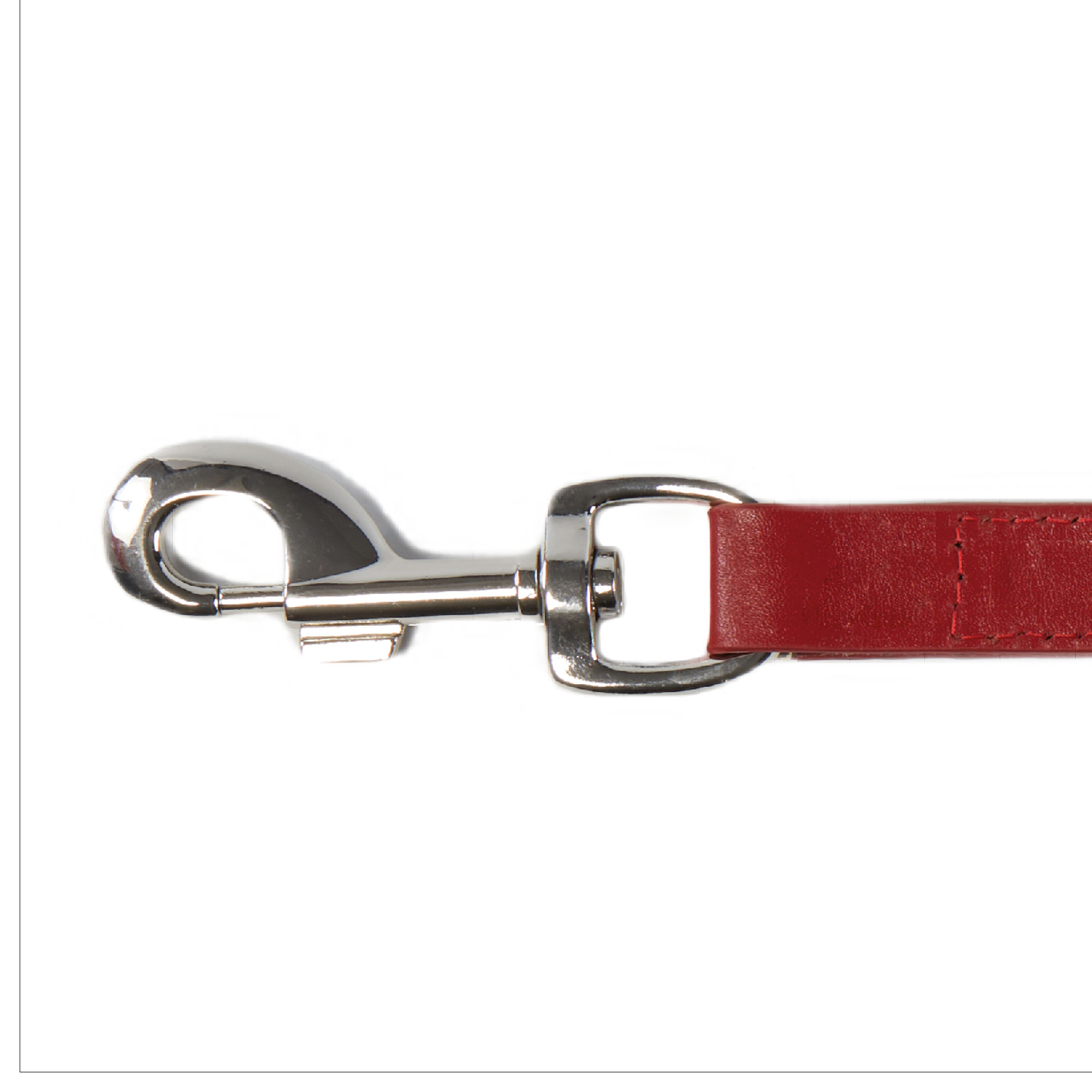 Sustainable Designer Leather Dog Lead, Rose