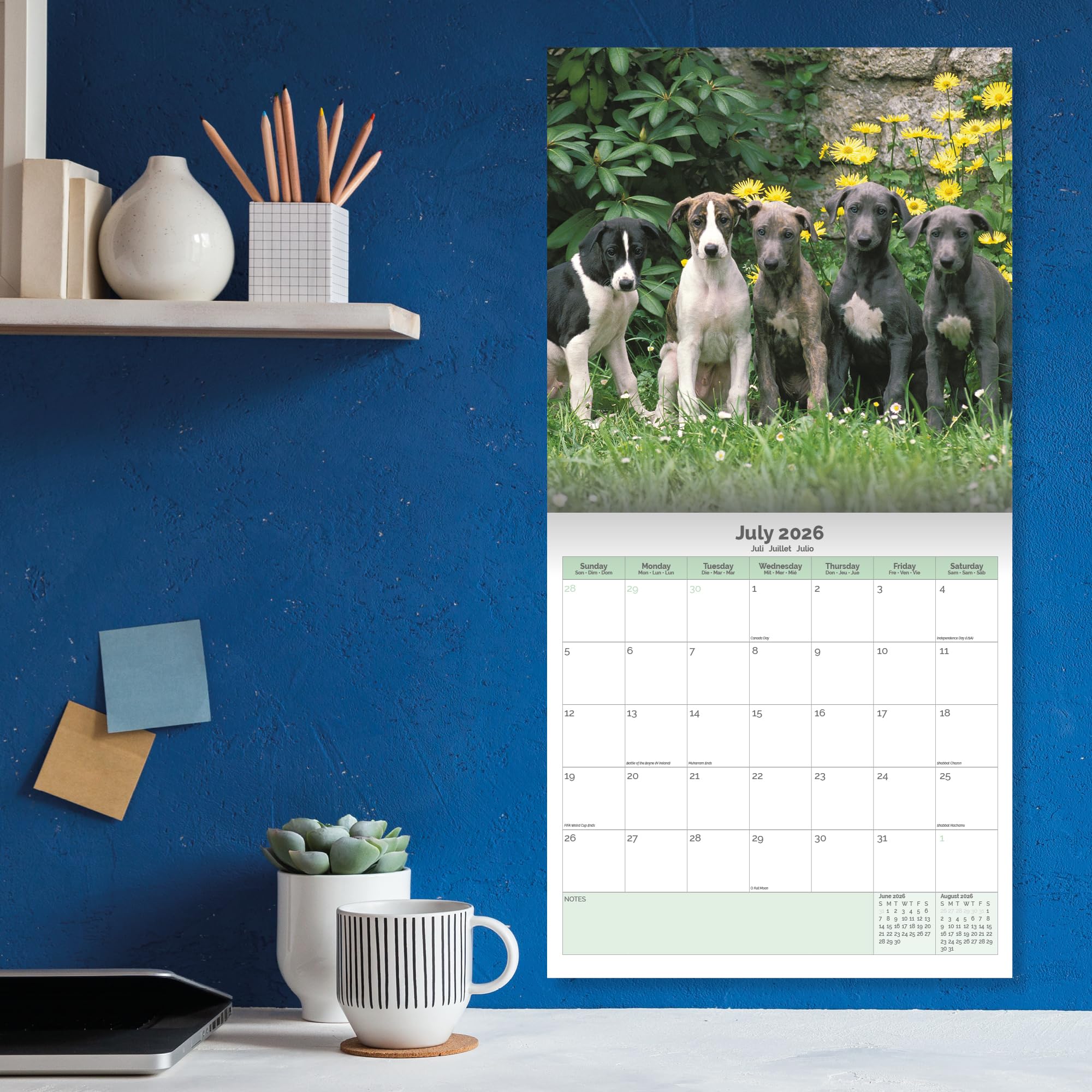 Greyhound Calendar 2026