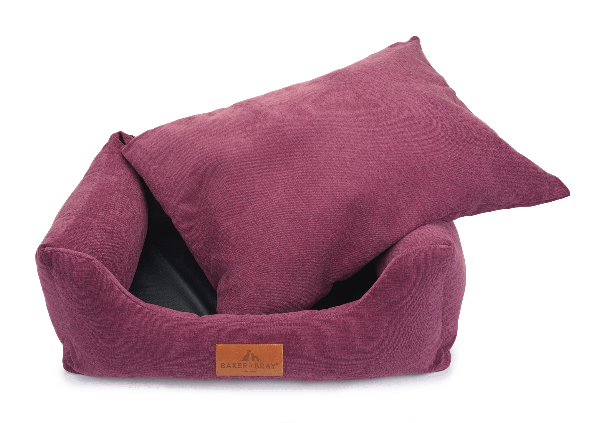 The Ultimate - Eco Friendly Orthopaedic Luxury Dog Bed, Rhubarb Red