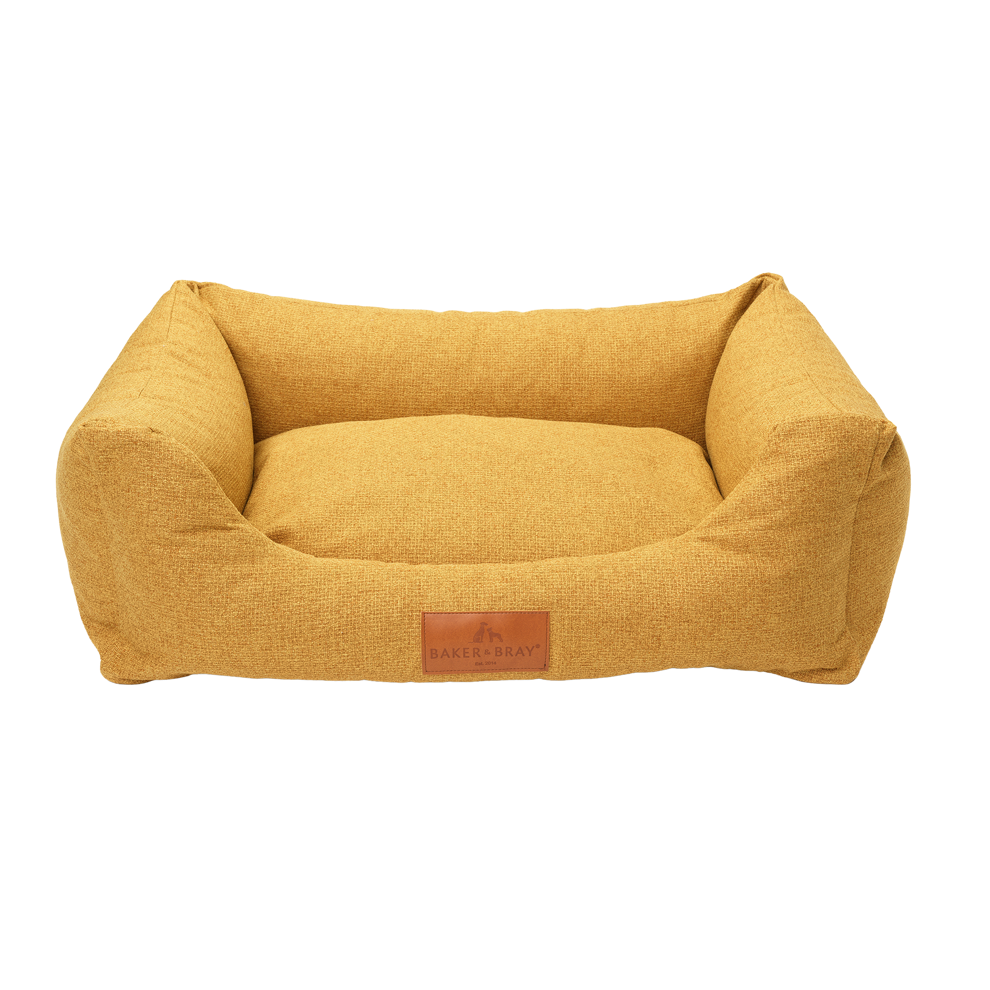 The Ultimate - Eco Friendly Orthopaedic Luxury Dog Bed, Mustard Yellow