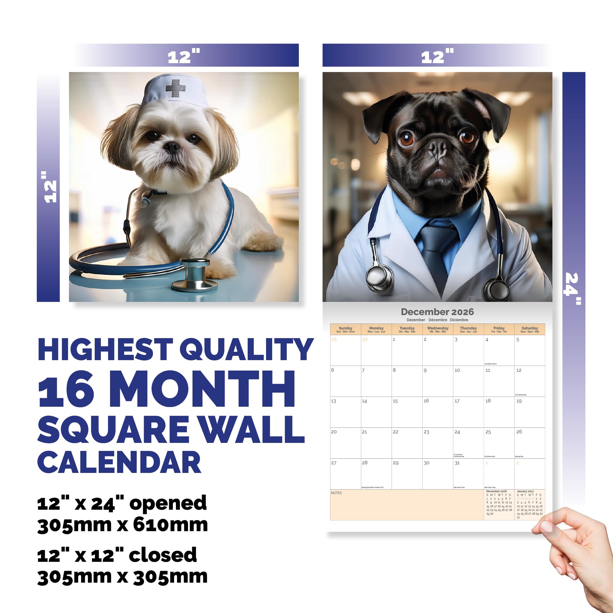 Working Dogs Calendar 2026