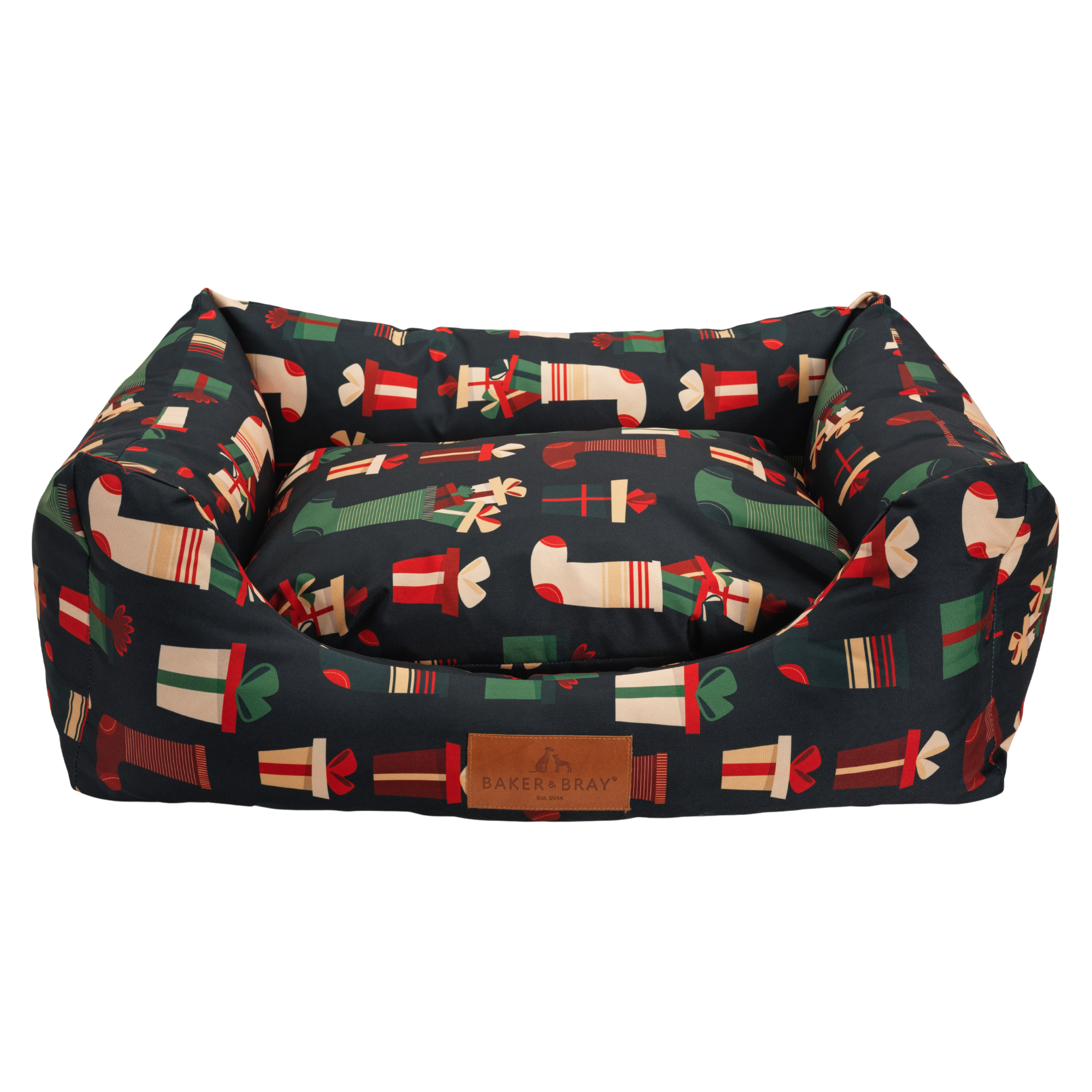 Christmas Covers For The Ultimate Eco Friendly Orthopaedic Luxury Dog Bed - Blue