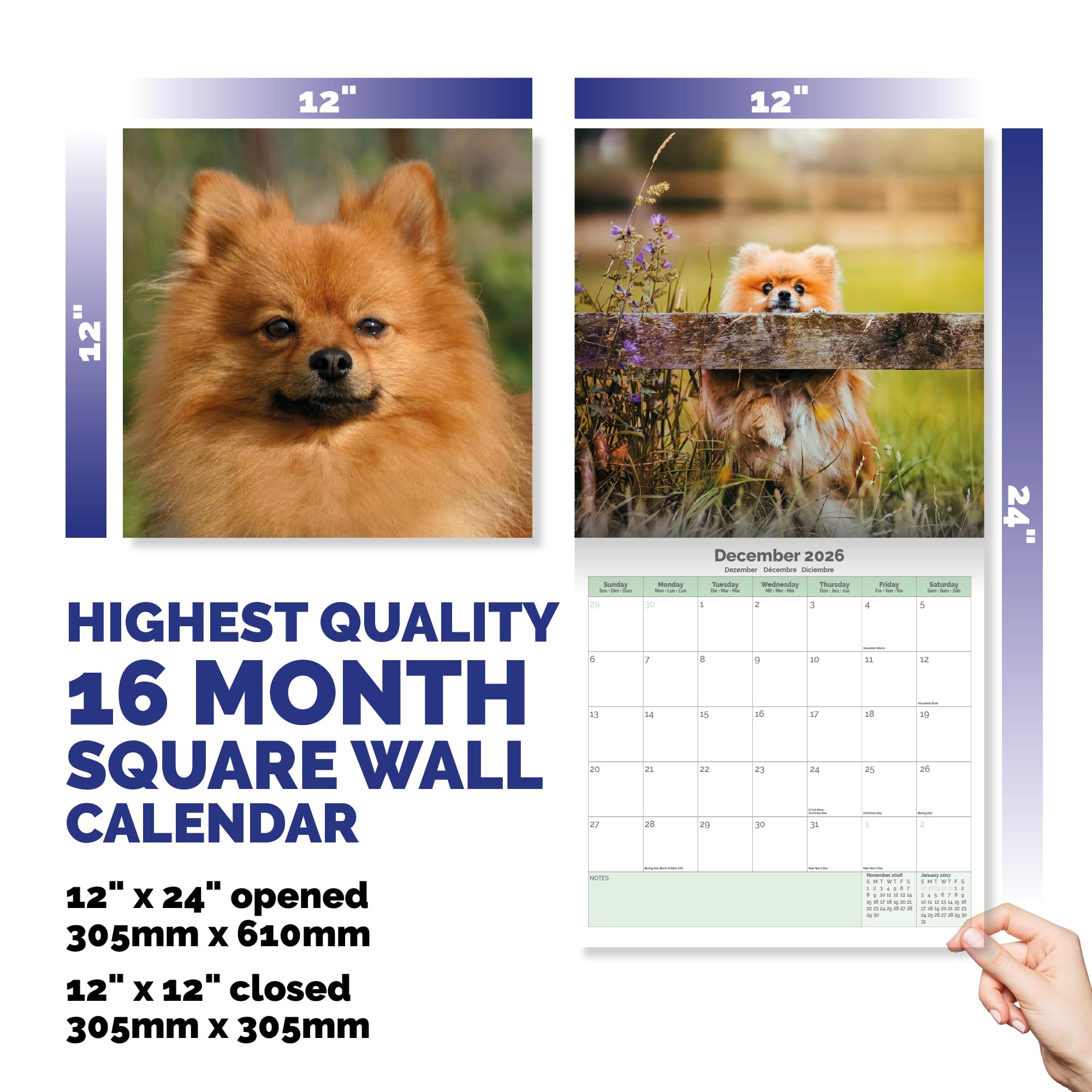 Pomeranian Calendar 2026