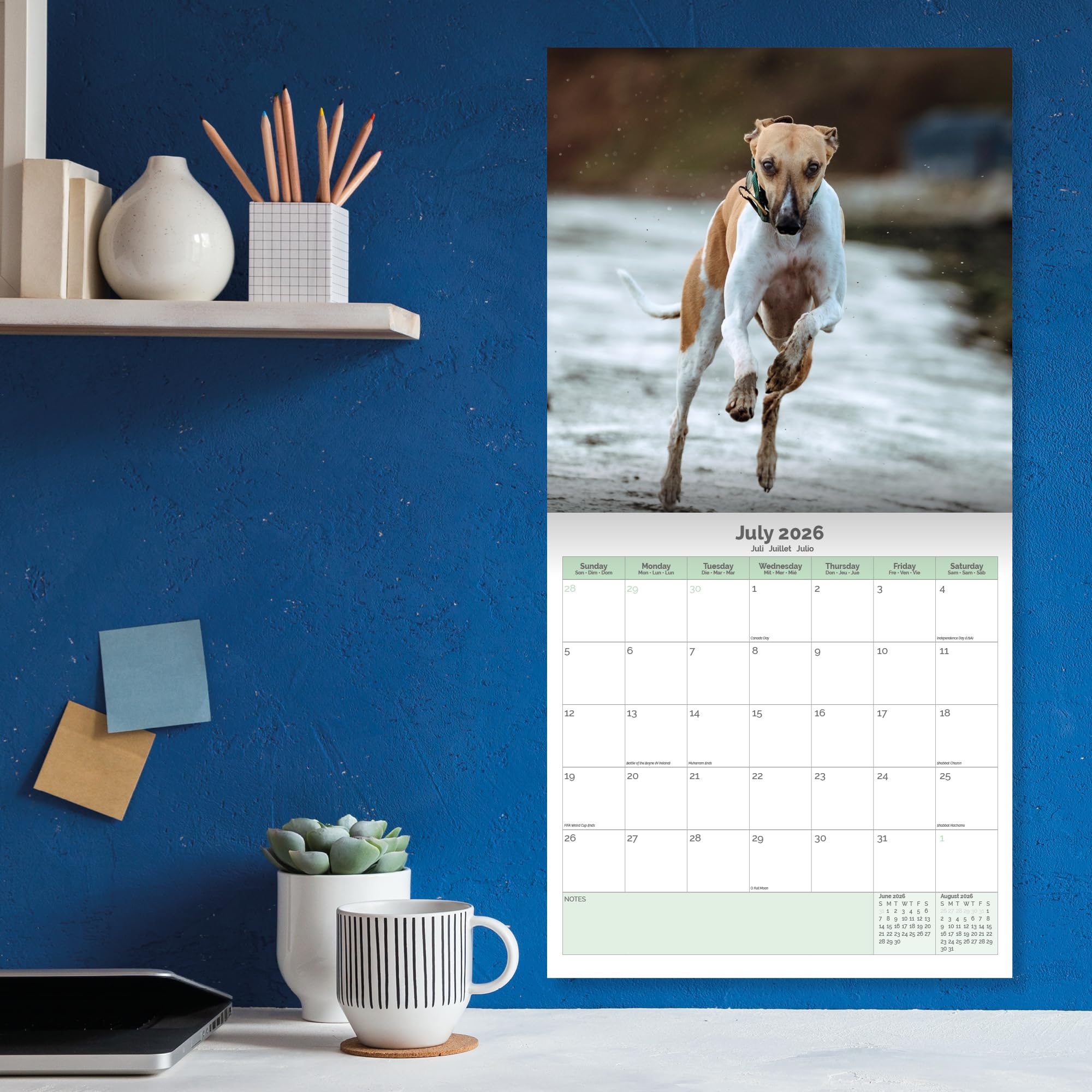 Whippet Calendar 2026