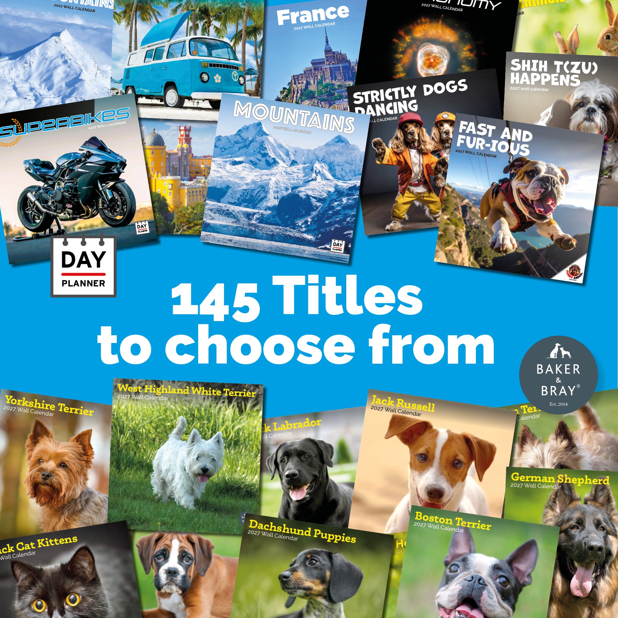 Cavalier King Charles Calendar 2026