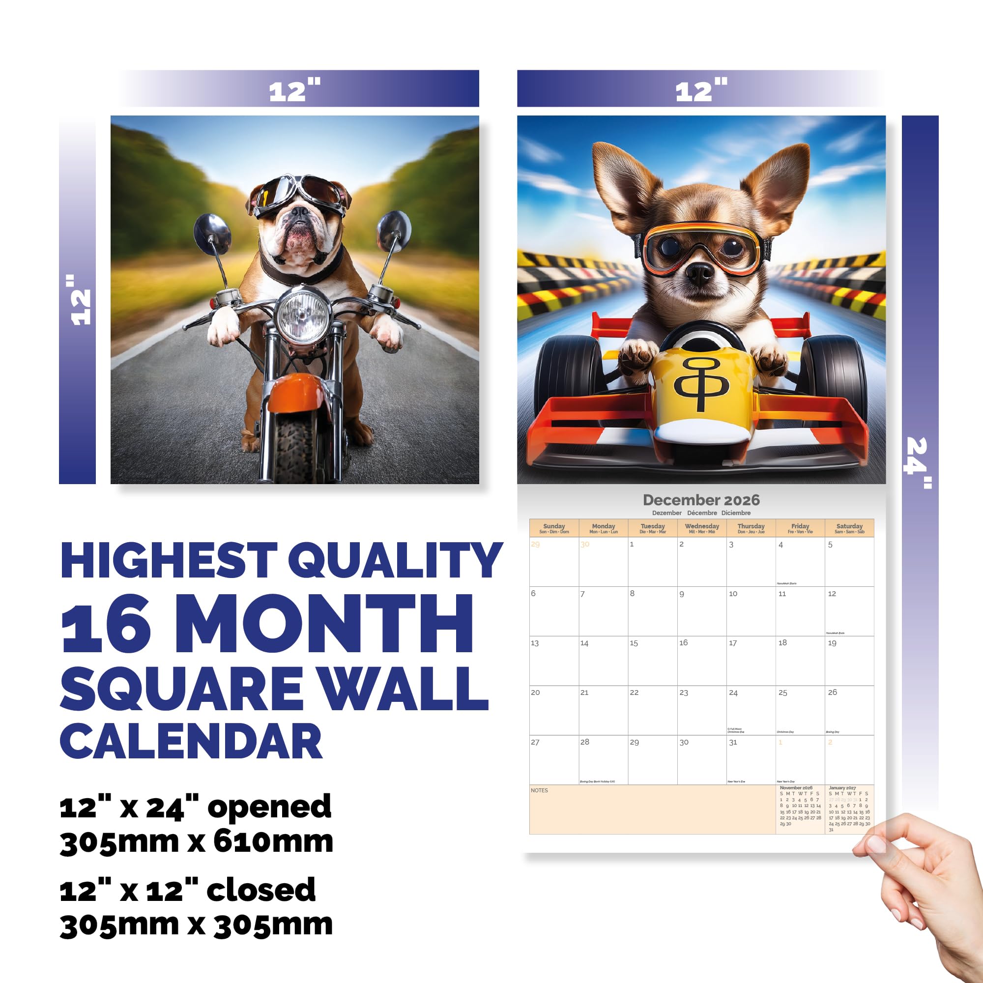 Fast & Fur-ious Calendar 2026