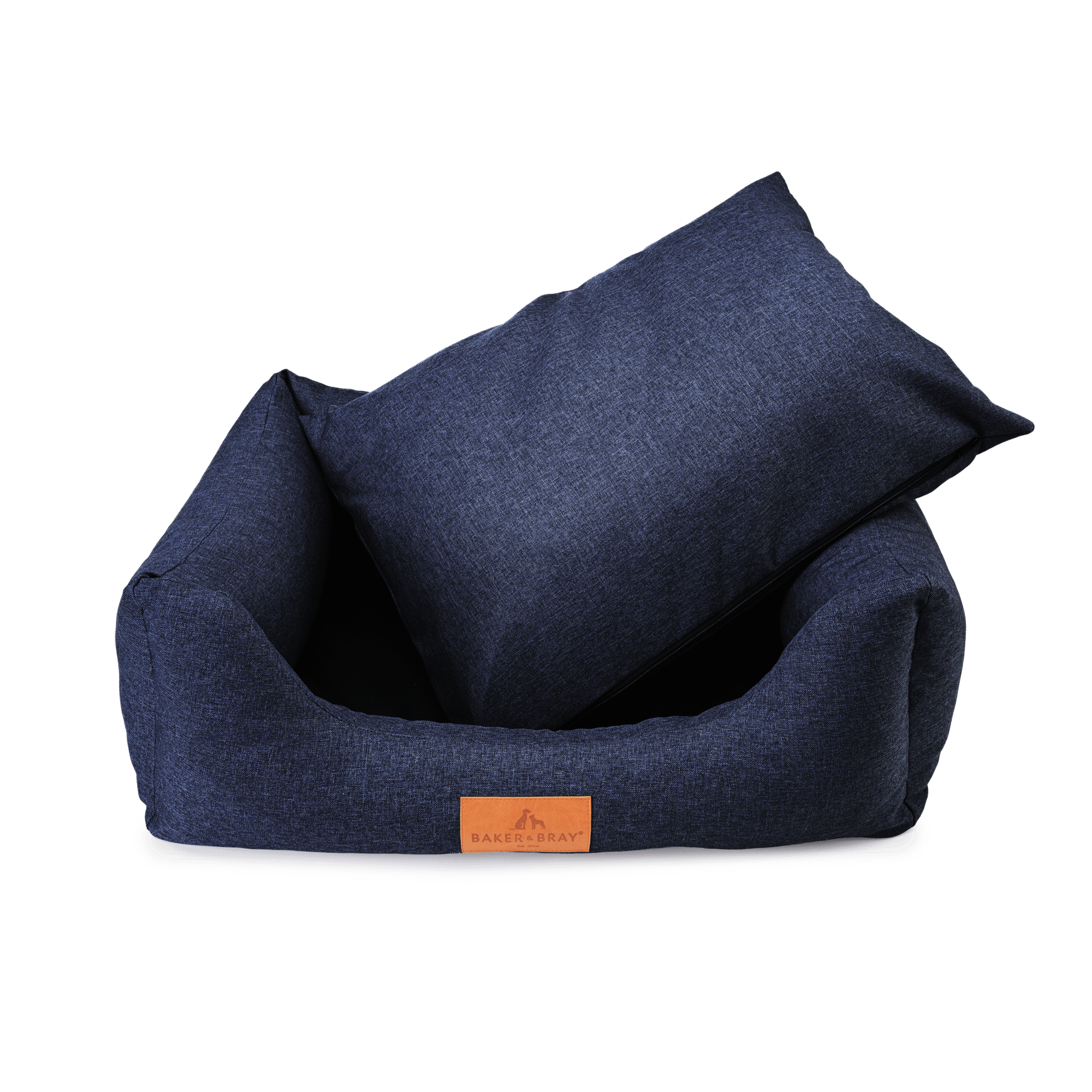 The Ultimate - Eco Friendly Orthopaedic Luxury Dog Bed, Navy Blue