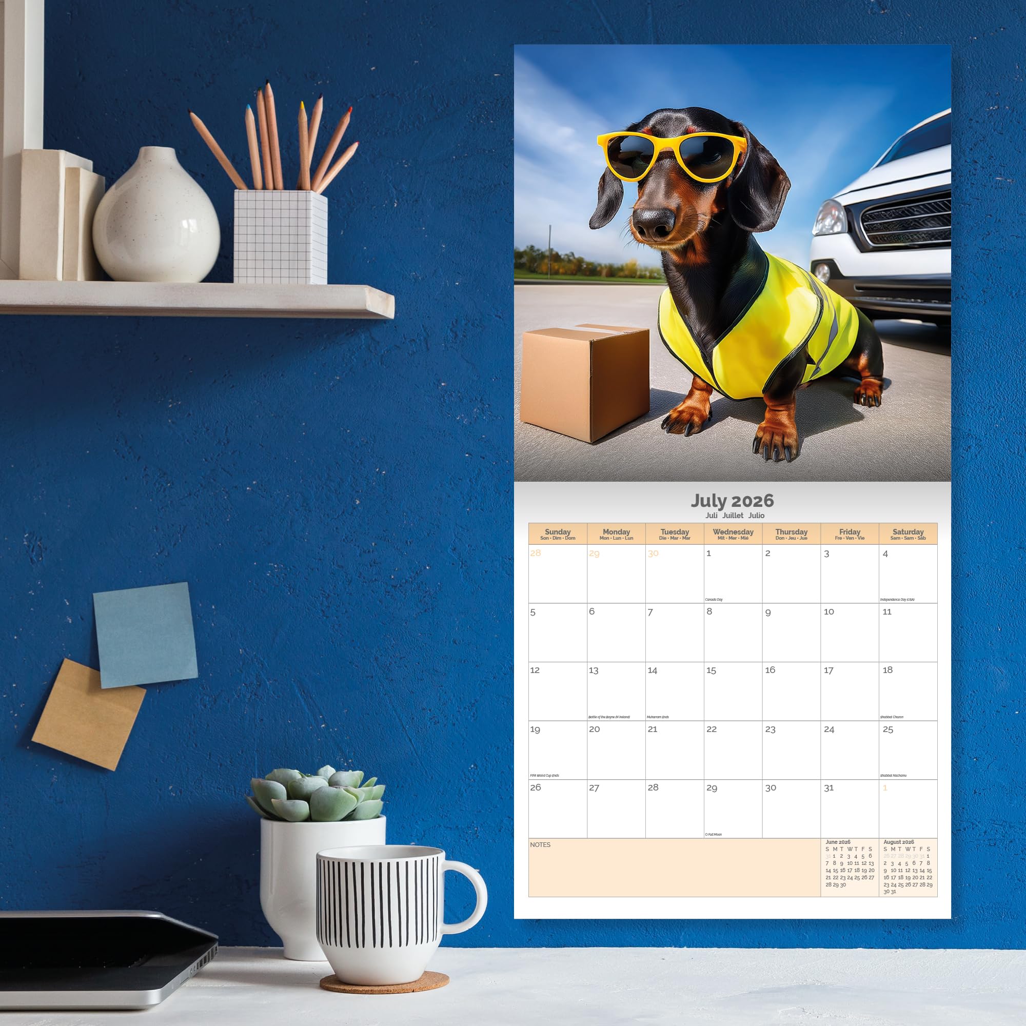 Working Dogs Calendar 2026
