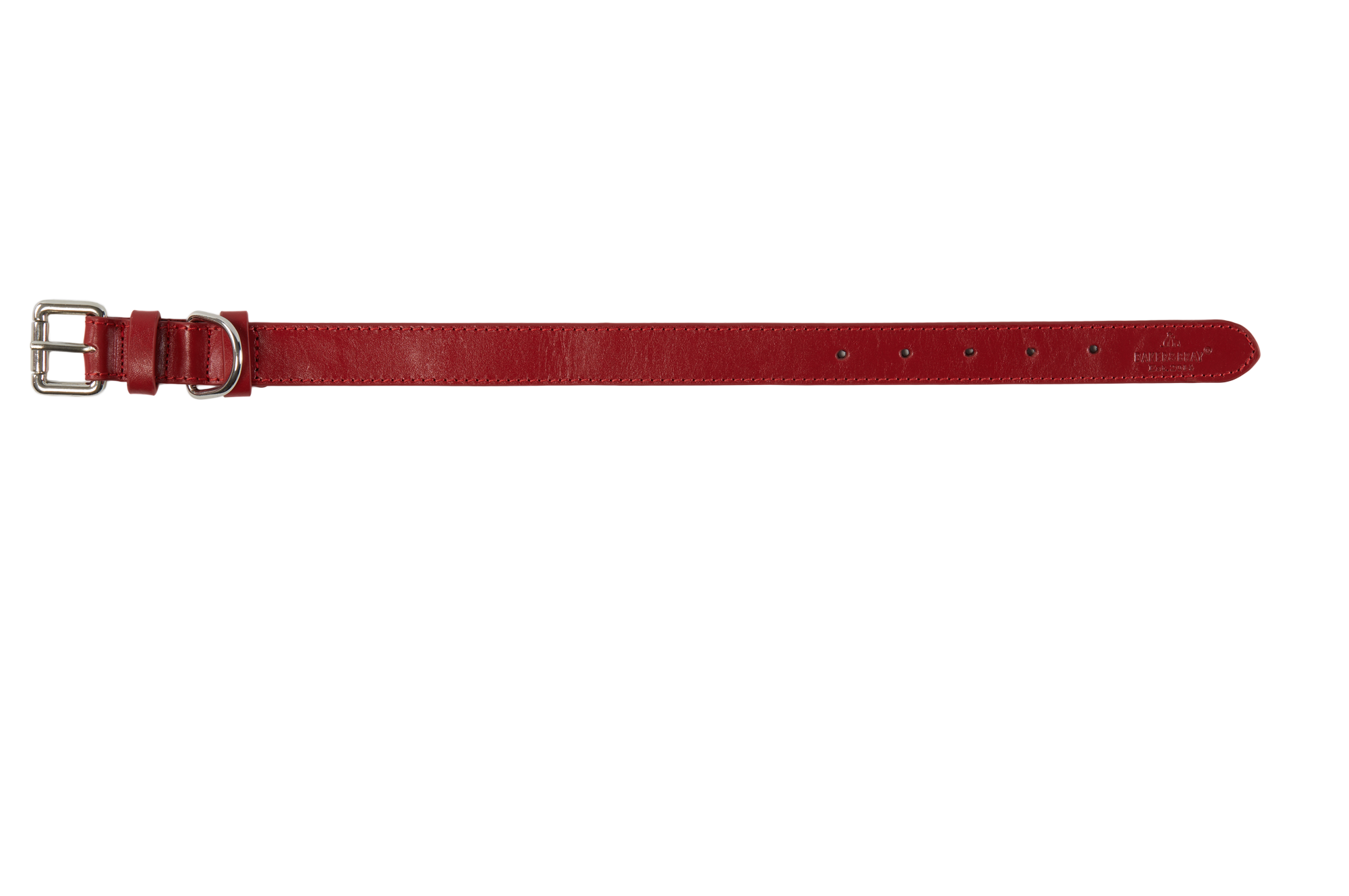 Eco Friendly Leather Dog Collar, Rose