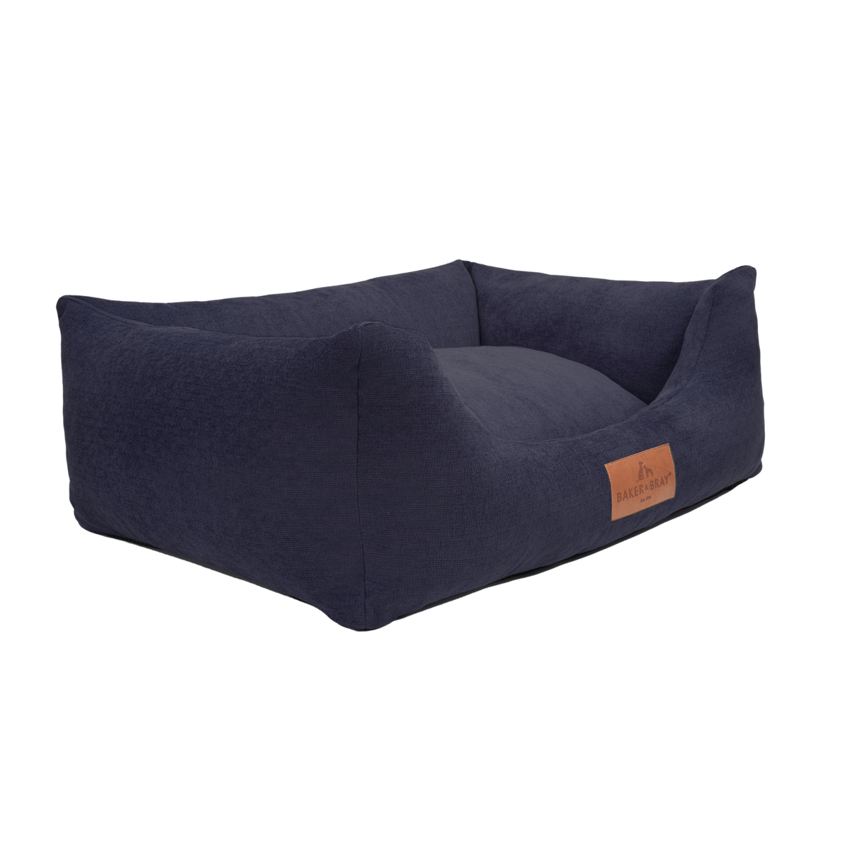 The Comfort - Eco Friendly Orthopaedic Luxury Dog Bed, Navy Blue
