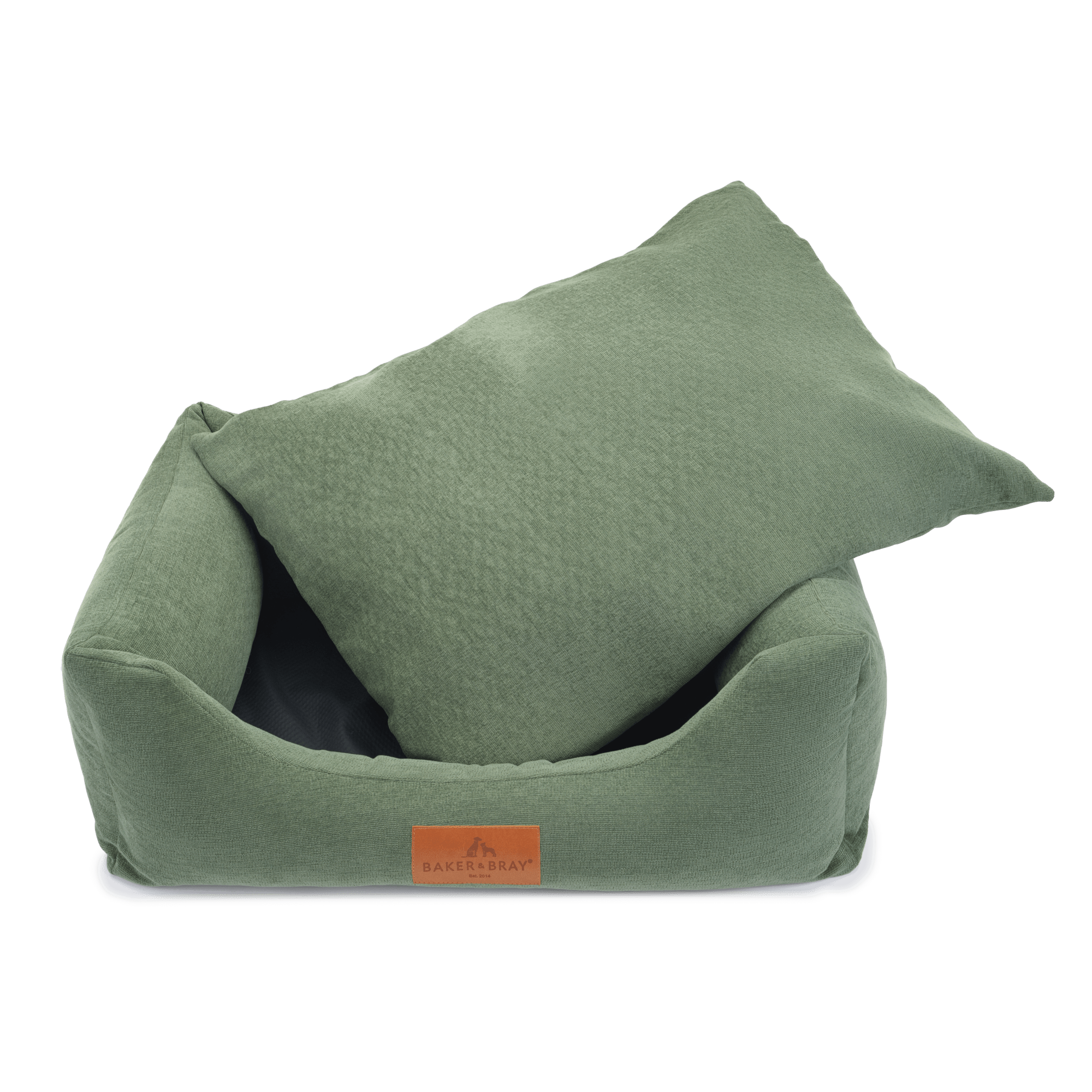 The Ultimate - Eco Friendly Orthopaedic Luxury Dog Bed, Sage Green