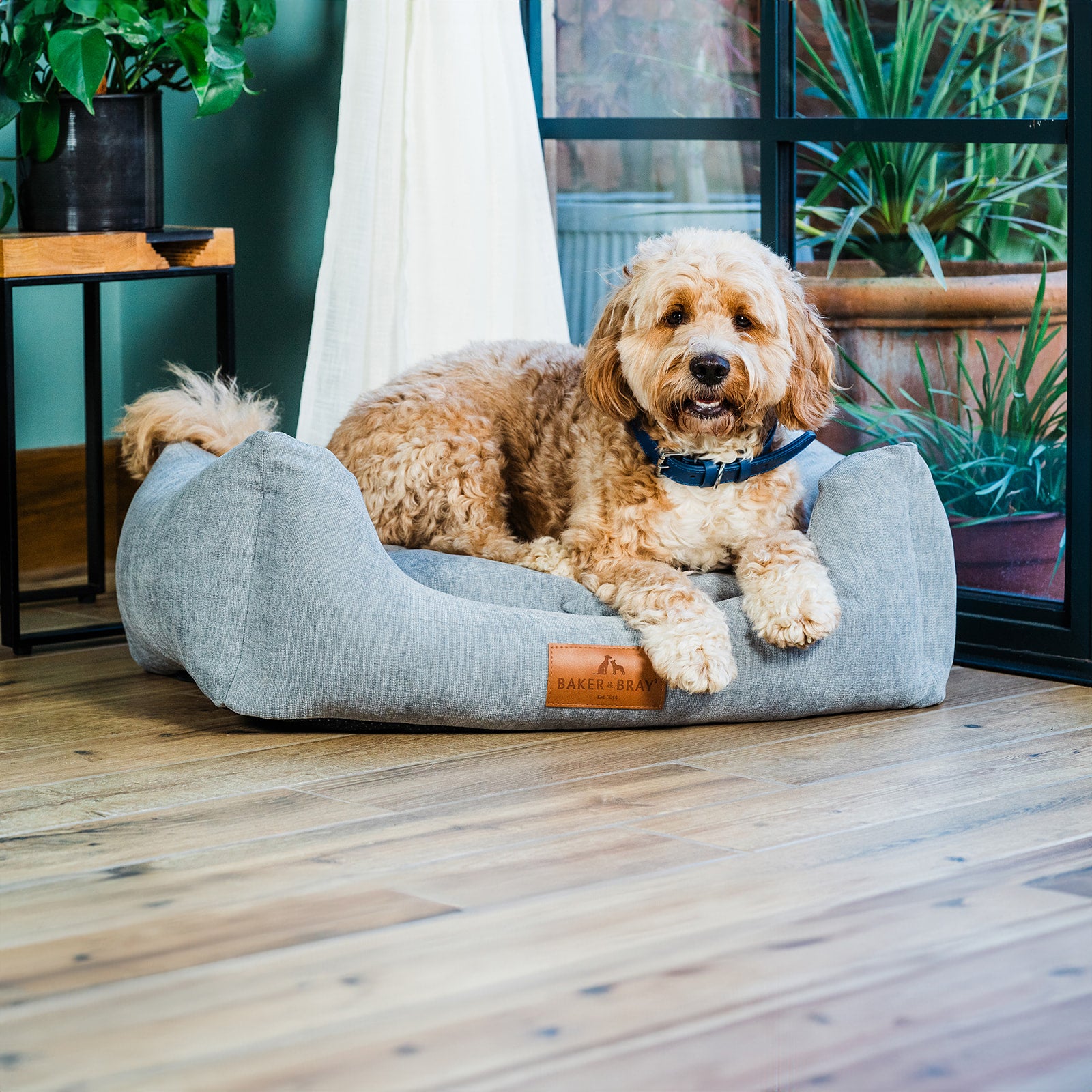 The Ultimate - Eco Friendly Orthopaedic Luxury Dog Bed, Stone Grey