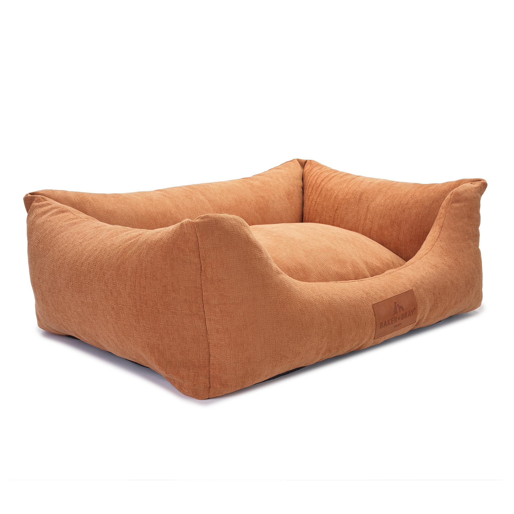 Eco Luxe Orthopaedic Luxury Dog Bed, Peach Fuzz