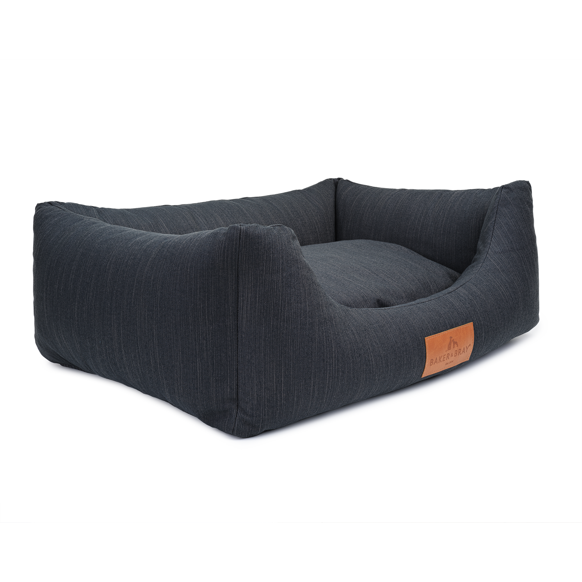 Eco Luxe Orthopaedic Luxury Dog Bed, Slate Grey