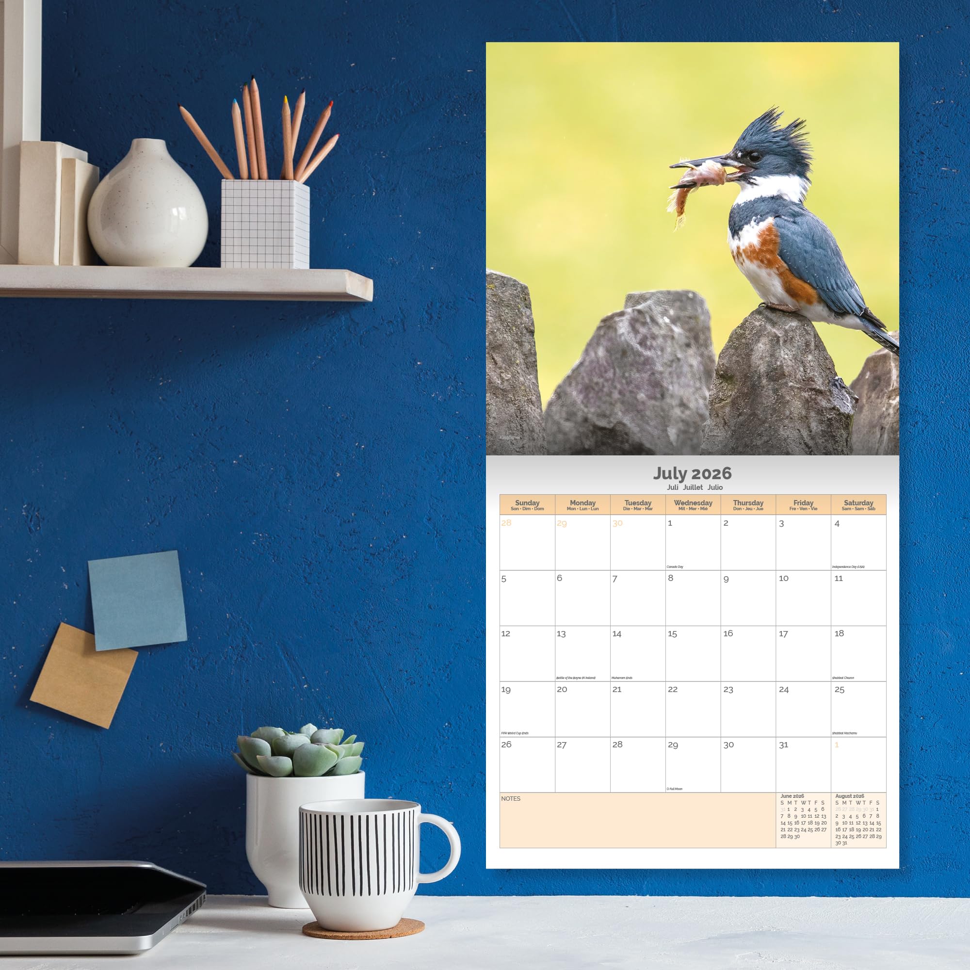 British Wildlife Calendar 2026