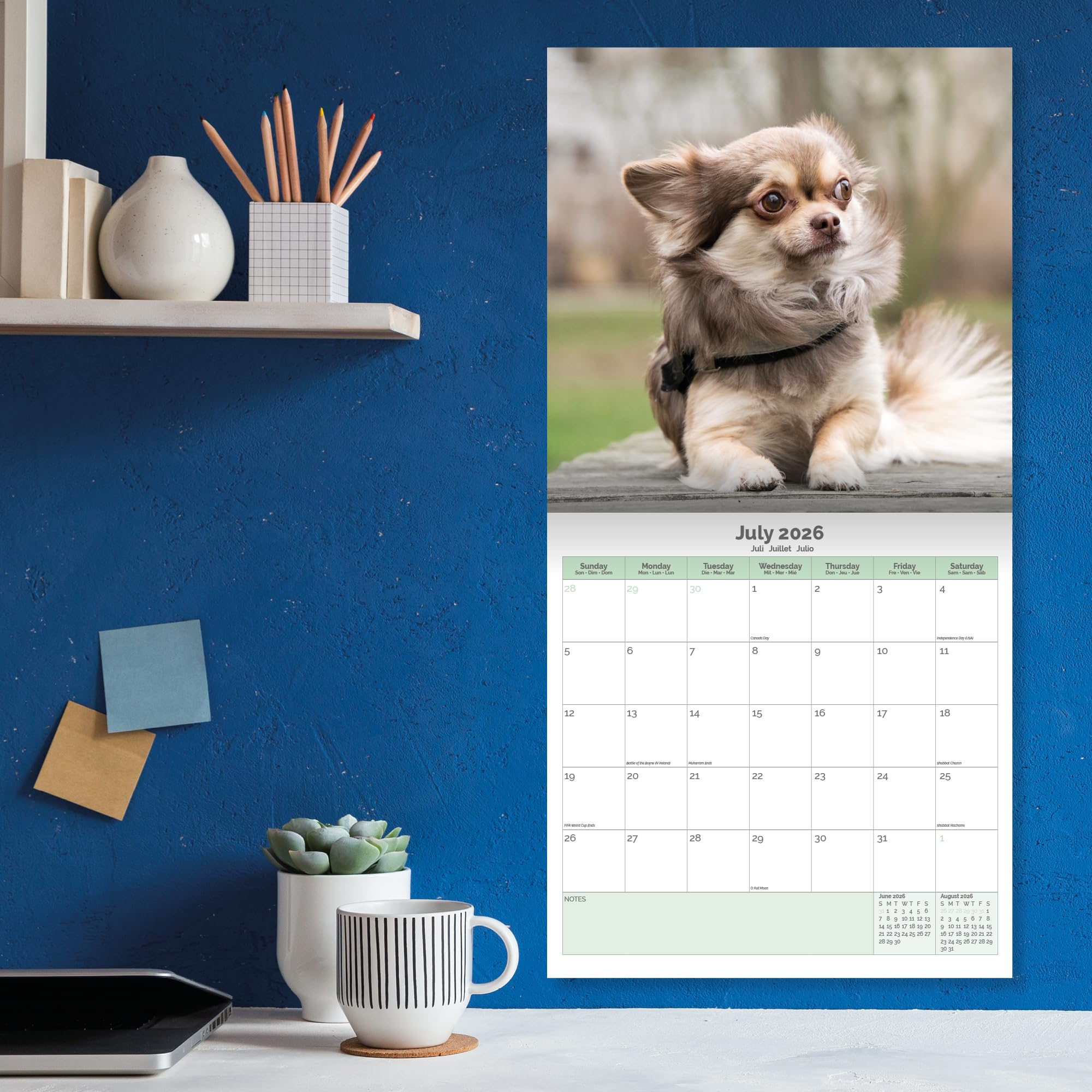 Chihuahua Calendar 2026