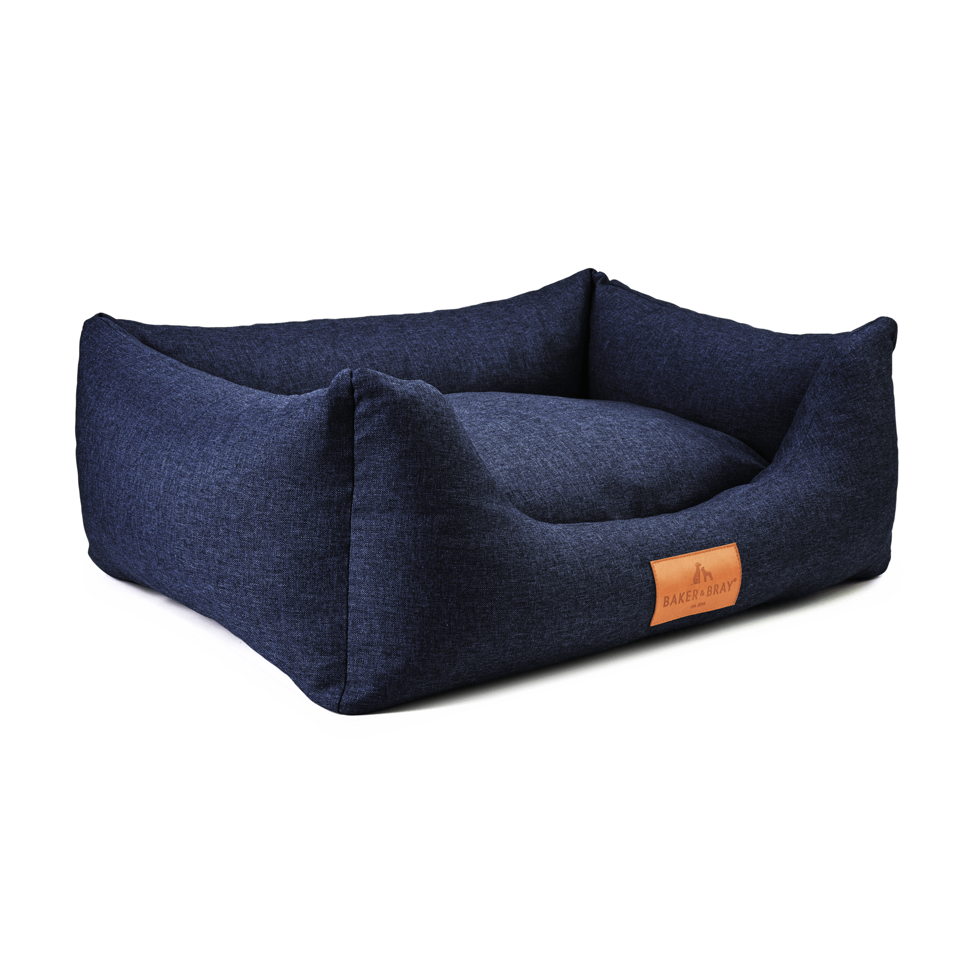 The Ultimate - Eco Friendly Orthopaedic Luxury Dog Bed, Navy Blue