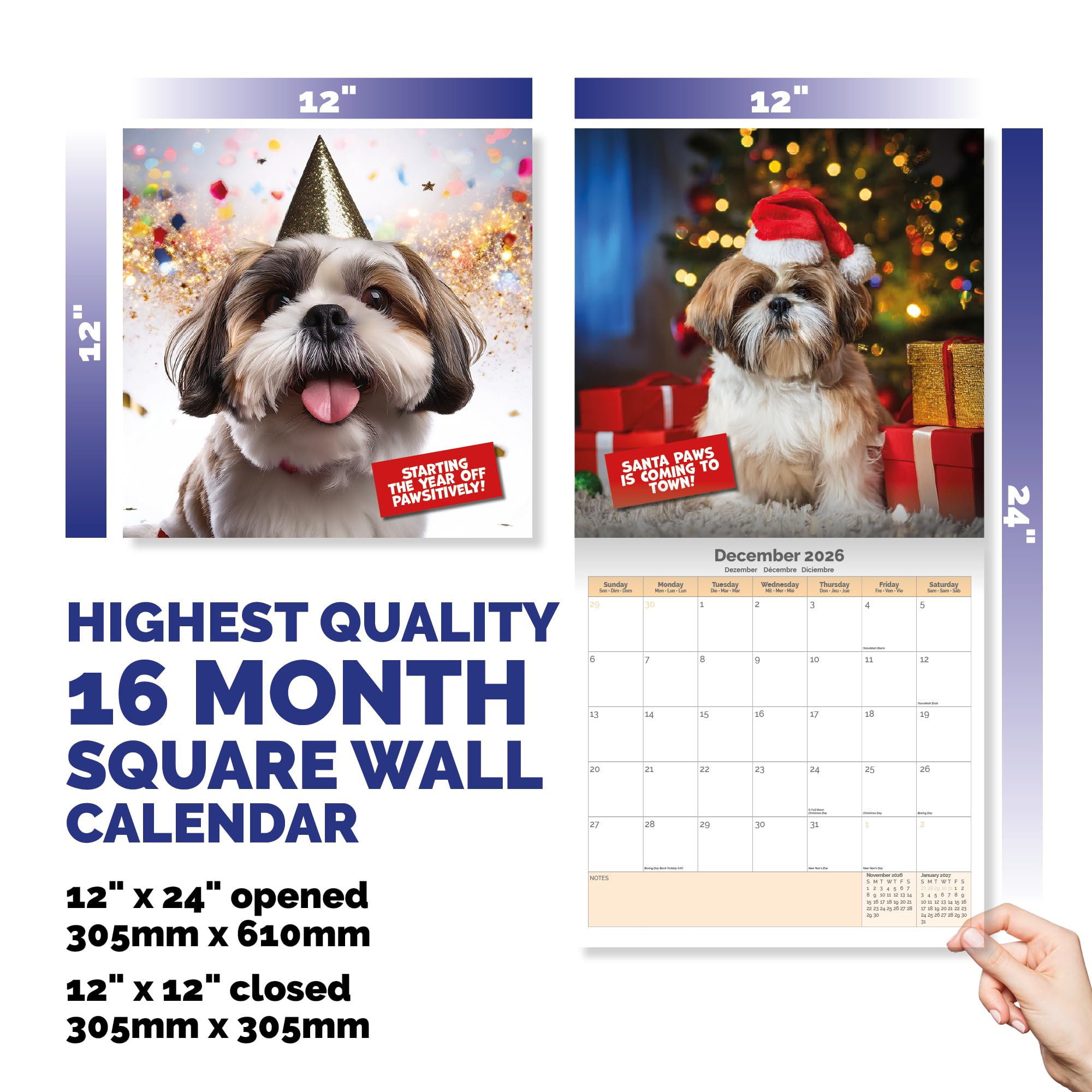 Shih T(zu) Happens Calendar 2026