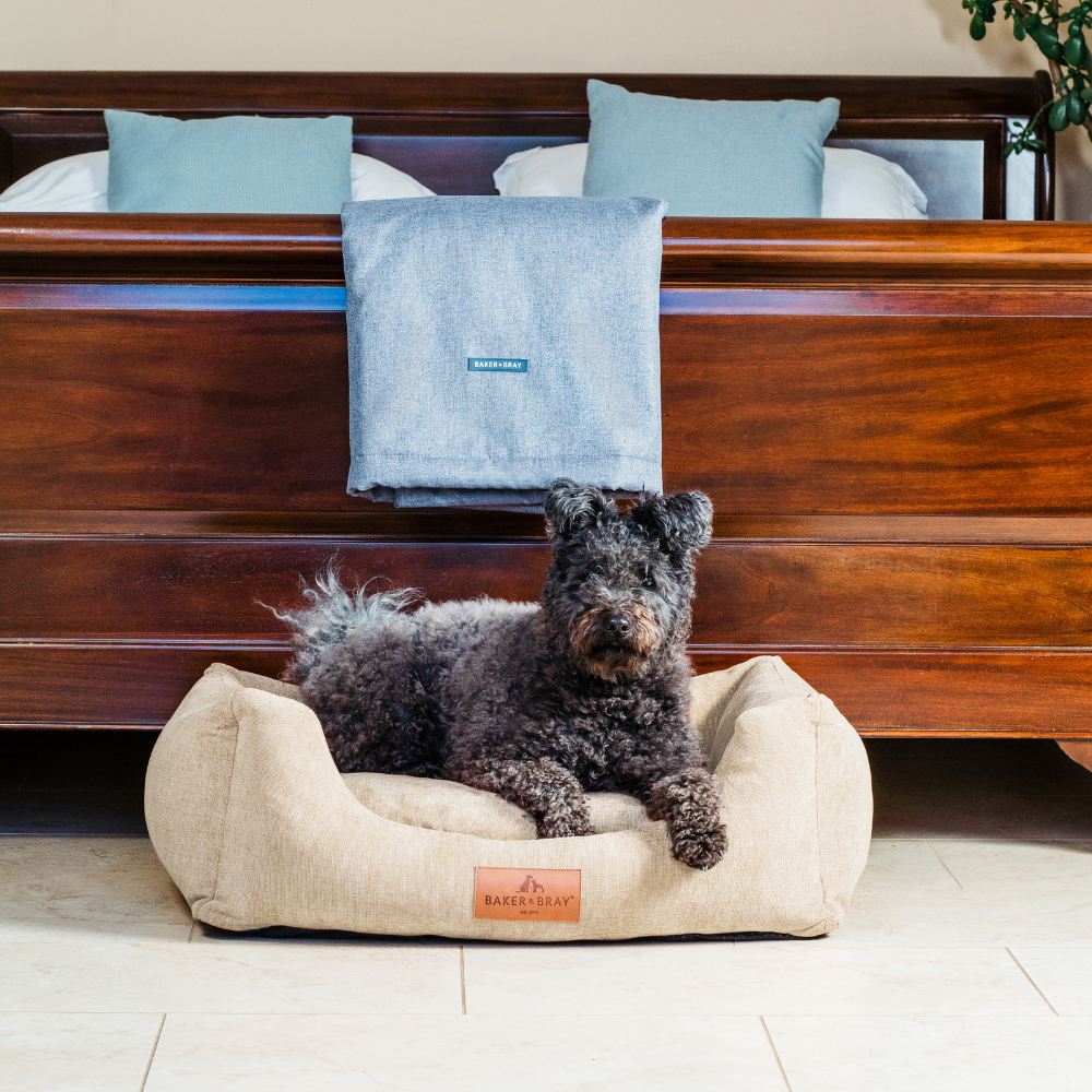 The Ultimate - Eco Friendly Orthopaedic Luxury Dog Bed, Oatmeal Beige