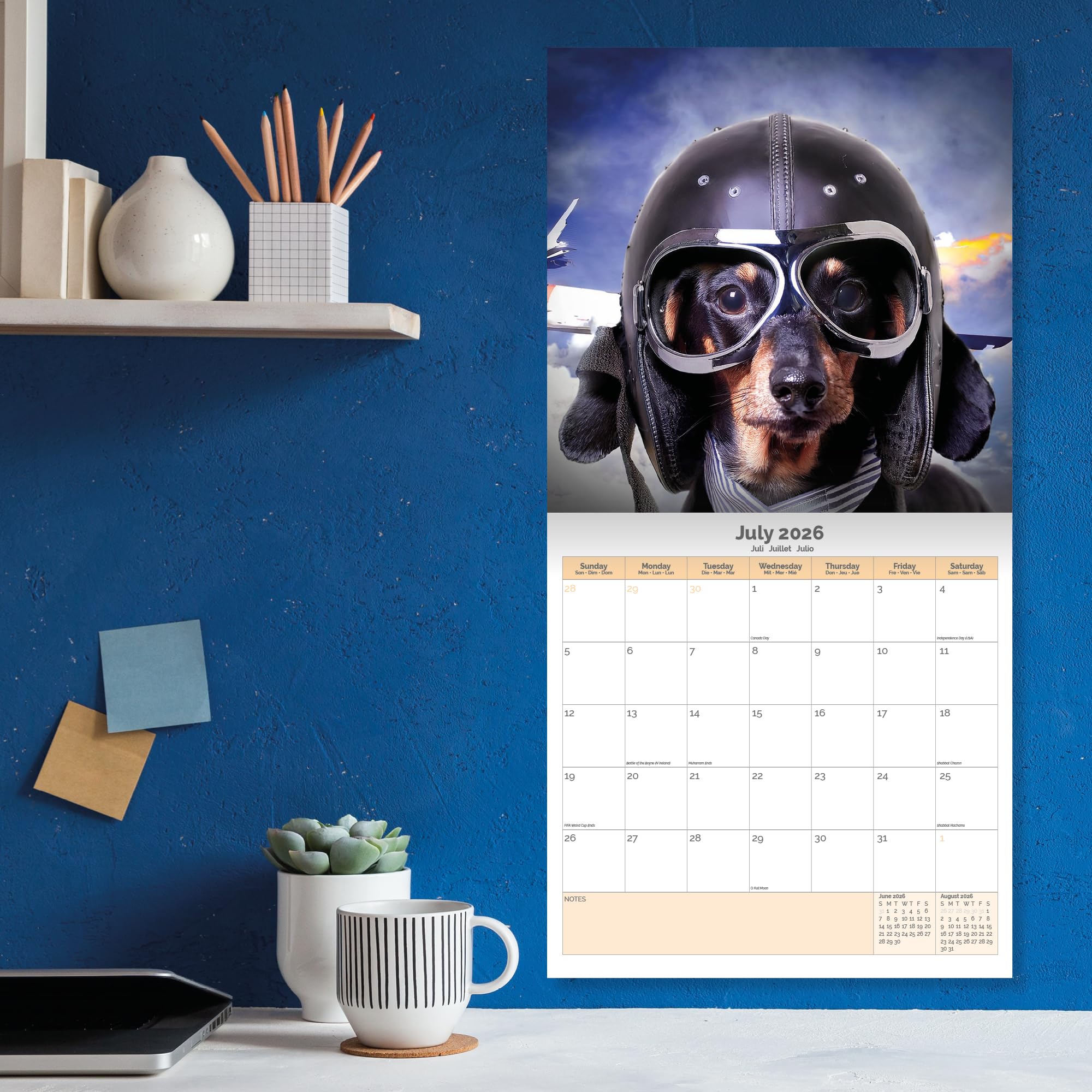 Fast & Fur-ious Calendar 2026