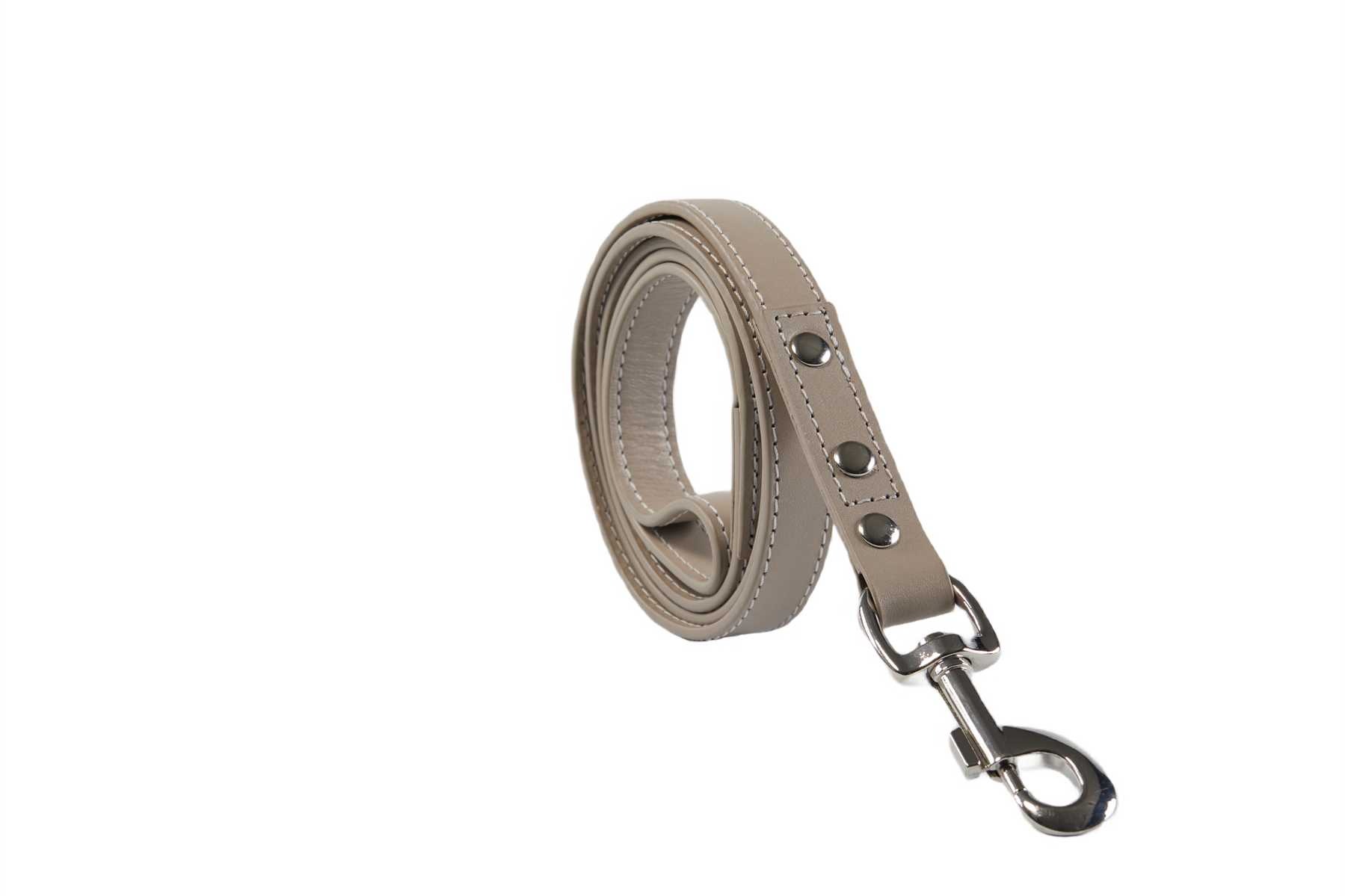 Leather dog collar 2024 and lead set