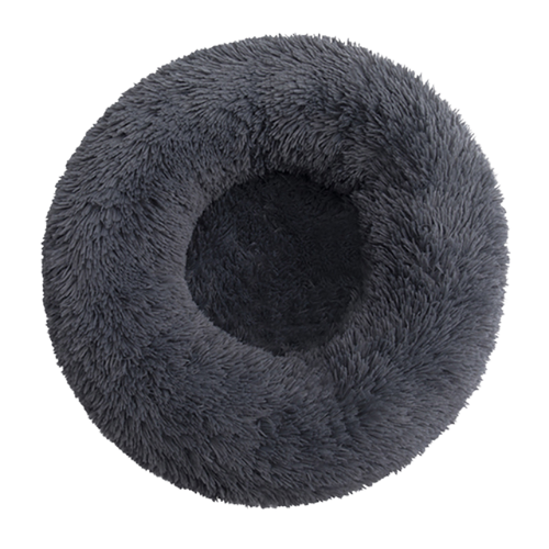 Eco Calming Donut Dog Bed, Charcoal