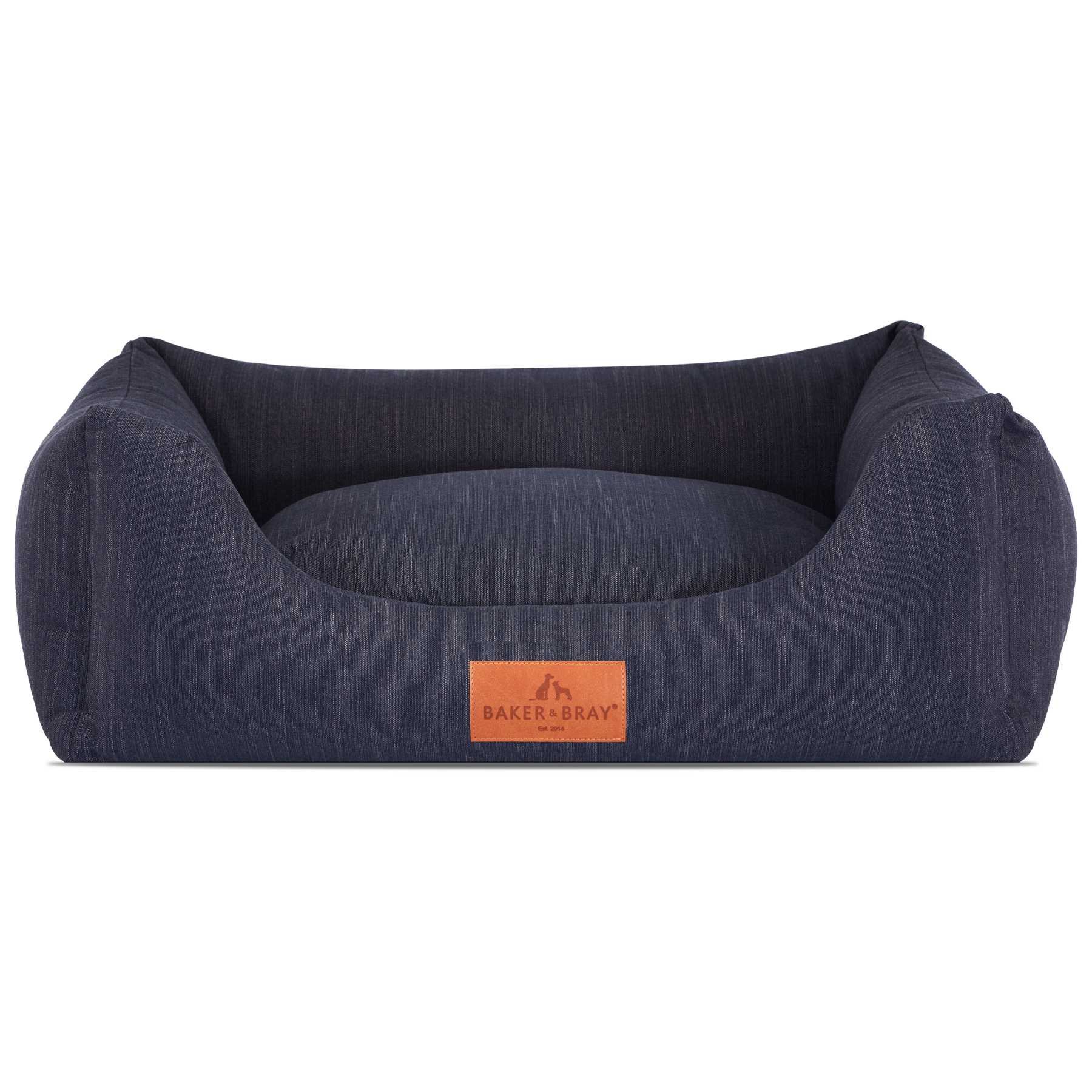 The Comfort - Eco Friendly Orthopaedic Luxury Dog Bed, Navy Blue