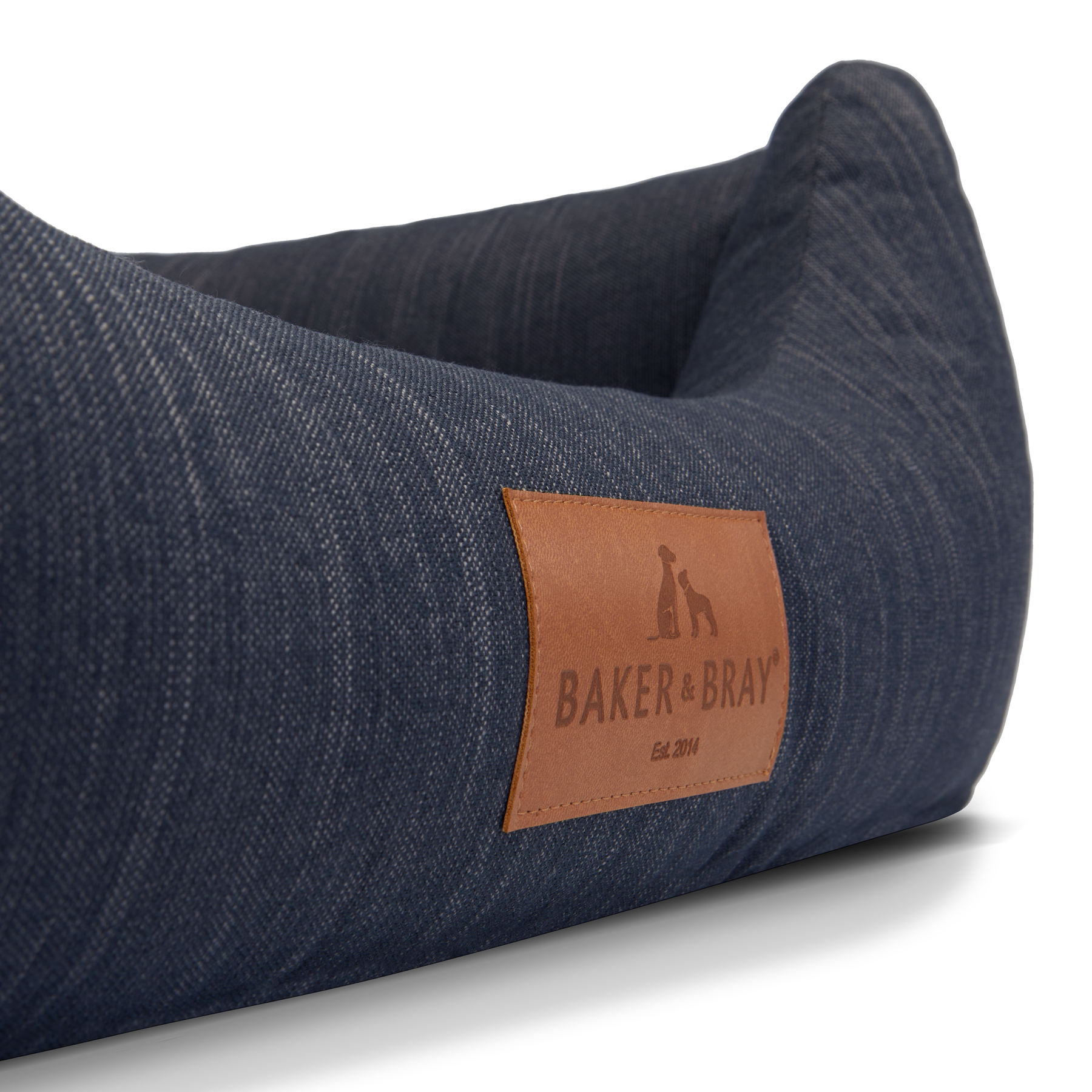 The Comfort - Eco Friendly Orthopaedic Luxury Dog Bed, Navy Blue